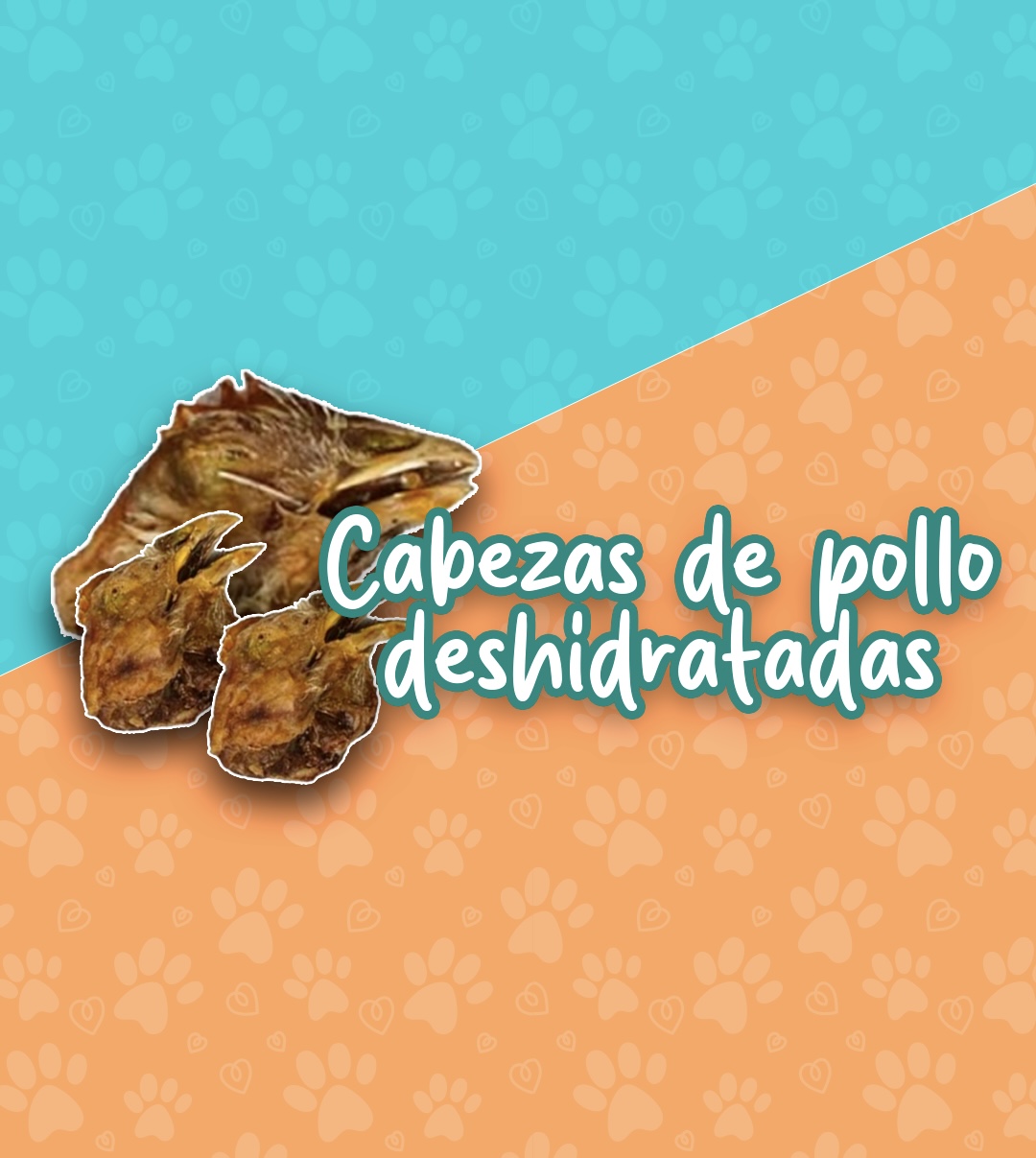 Cabezas de pollo (5 unidades)