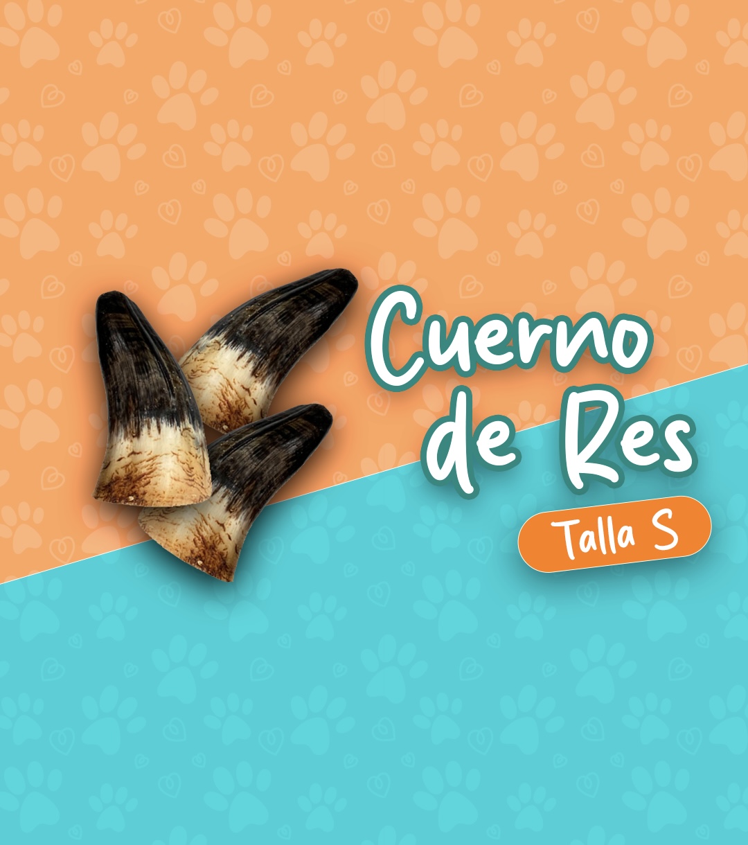 Cuerno de res (Talla S) 